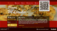 Desktop Screenshot of pizzamajovka.cz