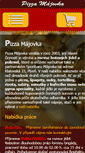 Mobile Screenshot of pizzamajovka.cz
